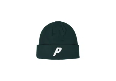 Pre-owned Palace P Beanie In Green
