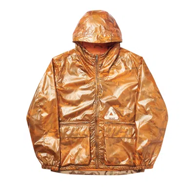 Pre-owned Palace P-stealth Jacket 'orange Camo' | Men's Size Xl