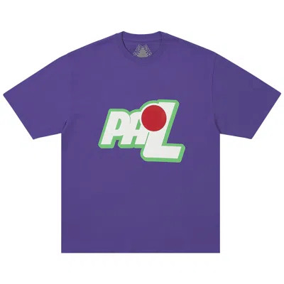 Pre-owned Palace P-up T-shirt 'sour Grape' | Purple | Men's Size M