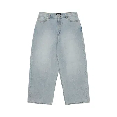 Pre-owned Palace P100 Super Baggy Jean 'stone Wash' | Grey | Men's Size 32