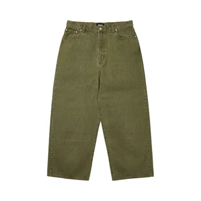 Pre-owned Palace P100 Super Baggy Jean 'the Deep Green' | Men's Size 36