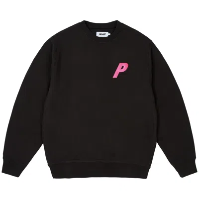 Pre-owned Palace P3 Glitter Crew 'black' | Men's Size M