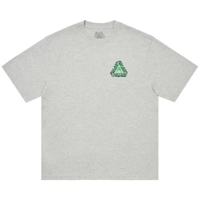 Pre-owned Palace P3 Lean T-shirt 'grey Marl' | Men's Size L In Gray
