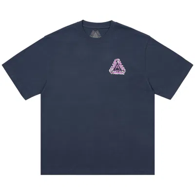 Pre-owned Palace P3 Lean T-shirt 'navy' | Blue | Men's Size M