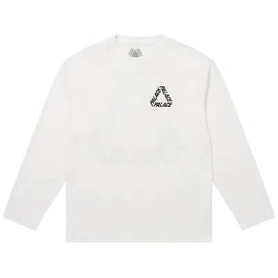Pre-owned Palace P3 Long-sleeve 'white'