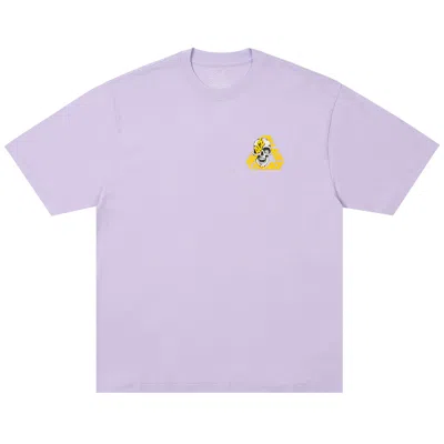 Pre-owned Palace P3 Skull T-shirt 'pastel Purple' | Men's Size L