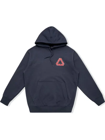 Palace P3 Team Hoodie In Blue