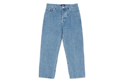 Pre-owned Palace P45 Splat Jean Stone Wash