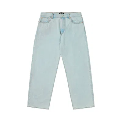 Pre-owned Palace P90 Baggy Jean 'stone Wash' | Blue | Men's Size 32