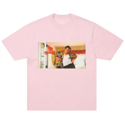 Pre-owned Palace Pal-ace T-shirt 'lush Flush' | Pink | Men's Size M
