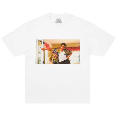 Pre-owned Palace Pal-ace T-shirt 'white' | Men's Size L