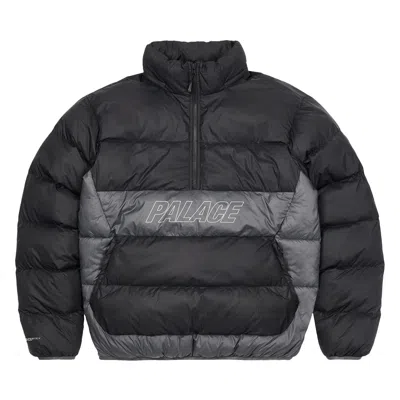 Pre-owned Palace Pal-tex Half Zip Puffa 'black'