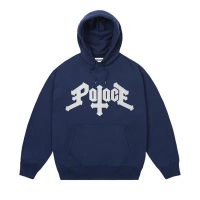 Pre-owned Palace Cross Hood 'navy' | Blue | Men's Size L