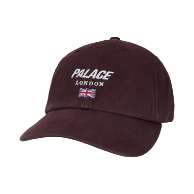 Pre-owned Palace London Pigment 6-panel 'rich Wine' | Red | Men's Size Onesize