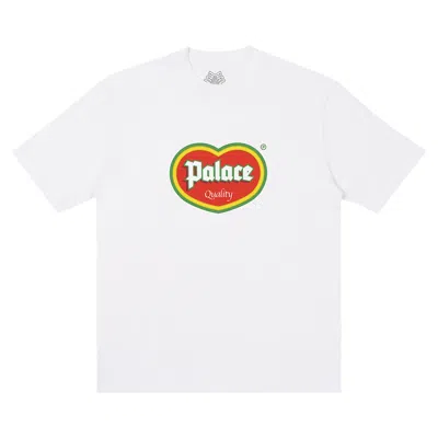 Pre-owned Palace Quality T-shirt 'white'