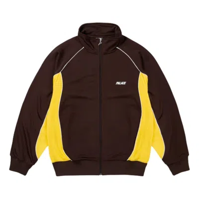 Palace Tracksuit Jacket 'fox' In Brown