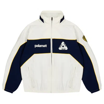 Pre-owned Palace Palamat Shell Jacket 'white'