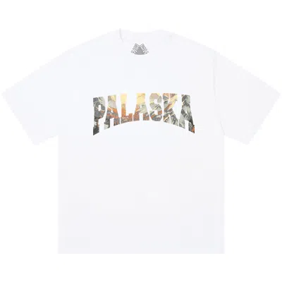 Pre-owned Palace Palaska T-shirt 'white' | Men's Size M