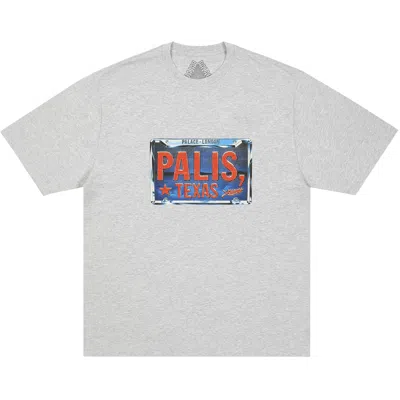 Pre-owned Palace Palis Texas T-shirt 'grey Marl' | Men's Size L In Gray