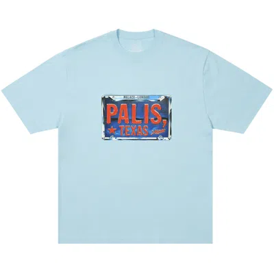 Pre-owned Palace Palis Texas T-shirt 'skyline Blue' | Men's Size M