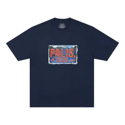 Palace Palis Texas T-shirt 'navy' In Blue