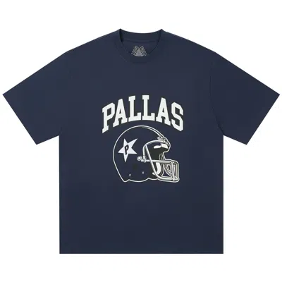 Pre-owned Palace Pallas T-shirt 'navy' In Blue