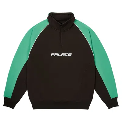 Pre-owned Palace Palstar 1/4 Zip 'black' | Men's Size Xl