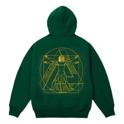 Palace Paltruvian Tri Hoodie 'racey Green'