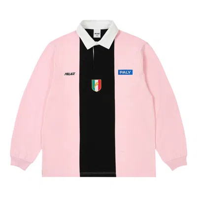 Pre-owned Palace Paly Rugby 'lush Flush' | Pink | Men's Size L
