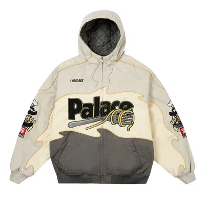 Pre-owned Palace Pasta Jacket 'concrete Grey'