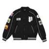 Palace Patches Cotton Bomber 'black'