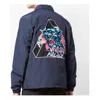 Palace Pattern Logo Lapel Jacket Unisex Navy Blue