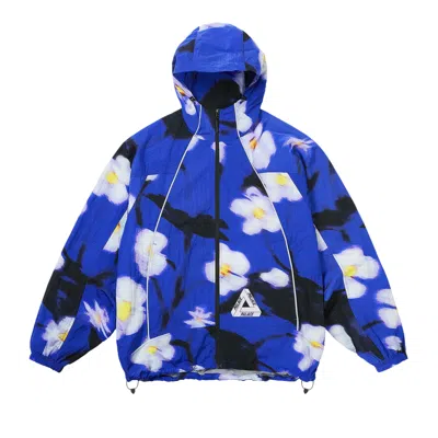 Pre-owned Palace P-breezy Jacket 'breezy Flower Print' | Blue | Men's Size M