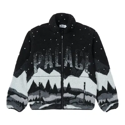 Pre-owned Palace Peak Funnel Fleece 'black'