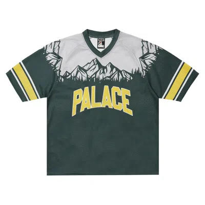 Pre-owned Palace Peaker Mesh Jersey 'racey Green' | Men's Size L