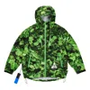 Palace Pertex 3l Armor Jacket 'leaf Print' In Green