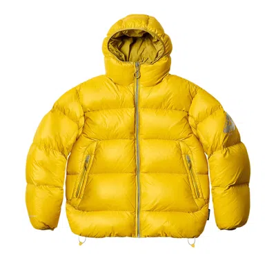 Pre-owned Palace Pertex Opaque Balaclava Puffa 'yellow'
