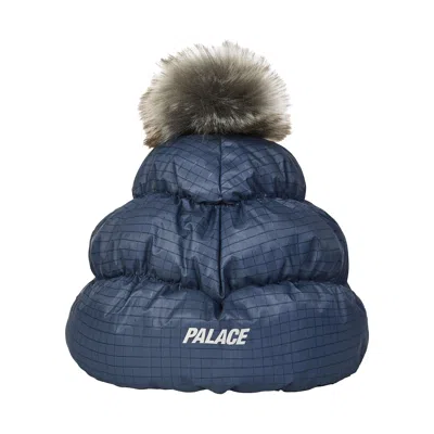 Pre-owned Palace Pertex Puffa Beanie 'skyline Blue' | Men's Size L/xl