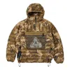 Palace Pertex Q-lite Down Jacket 'brown' In Green