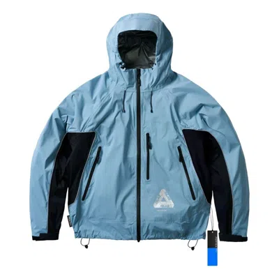 Palace Pertex Shield Lite Jacket 'smoke' In Blue