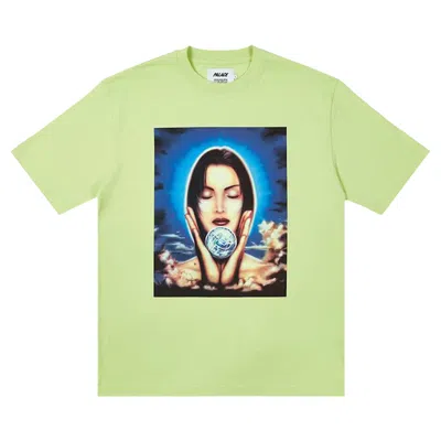 Pre-owned Palace Pez Angel Of  T-shirt 'fluro' In Yellow