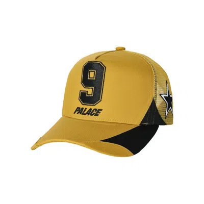 Pre-owned Palace Pfl Trucker 'yellow' | Men's Size Onesize