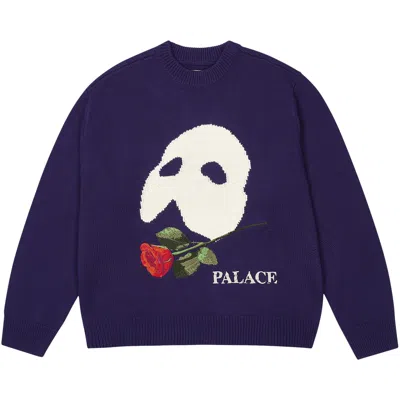 Pre-owned Palace Phantom Of The Opera Knit 'purp' In Purple
