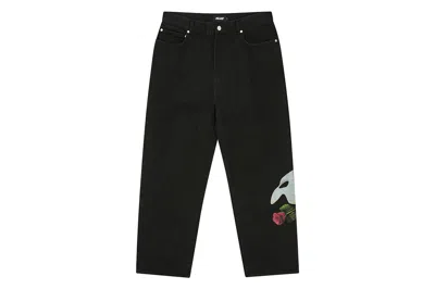 CK1 PALACE BAGGY JEAN MIDSTONE 油っこい BLACK 32