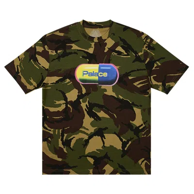 Pre-owned Palace Pharmacy T-shirt 'woodland Camo' | Multi-color | Men's Size S
