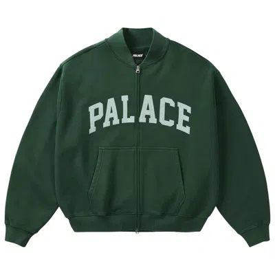 Pre-owned Palace Pigment College Bomber 'the Deep Green' | Men's Size M