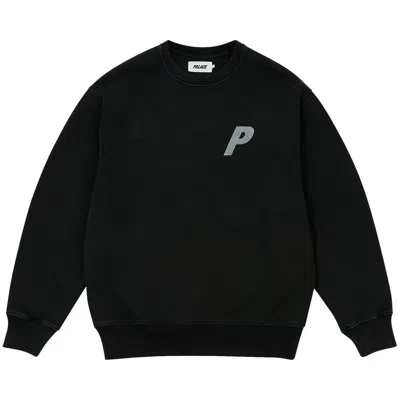 Pre-owned Palace Pigment P3 Crew 'black' | Men's Size S