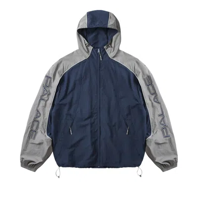 Pre-owned Palace Piped Shell Jacket 'navy' | Blue | Men's Size Xl