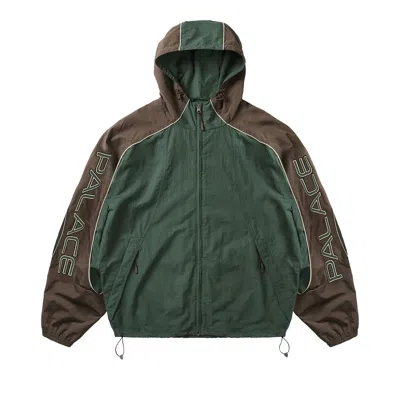 Pre-owned Palace Piped Shell Jacket 'racey Green' | Men's Size Xl
