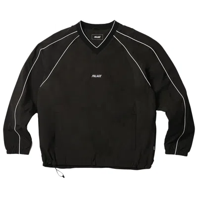 Pre-owned Palace Piped Shell Pullover 'black'